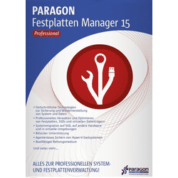 Paragon Festplatten Manager 15 Professional