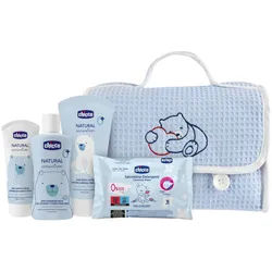 Chicco Babypflegeset , Blau , 5-teilig , Pflegen, Babypflegeprodukte
