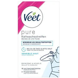 VEET Kaltwachs-Streifen Bikinizone & Achseln 16 St