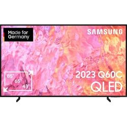 Samsung GQ43Q60CAU LED-Fernseher (108 cm/43 Zoll, Smart-TV, 100% Farbvolumen mit Quantum Dots,Quantum HDR,AirSlim,Gaming Hub)