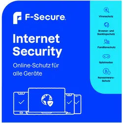 F-Secure Internet Security für alle Geräte 10 Geräte - 1 Jahr Vollversion