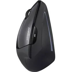 Perixx Perixx Perimice-713L Ergonomische Maus USB Optisch Schwarz 5 Tasten Mäuse schwarz