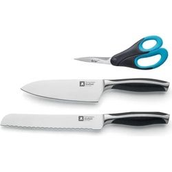 Richardson Sheffield Aspero - 3 pc knife set in mail order box, Besteck