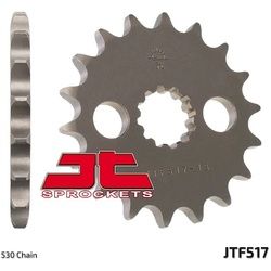 JT SPROCKETS Standard-Stahlkettenrad 517 - 630, Größe 100 mm