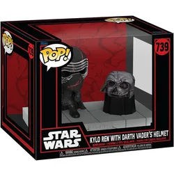 Funko Spielfigur Star Wars Kylo Ren with Darth Vader's Helmet 739