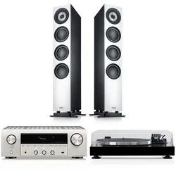 DEFINION 3 + DENON DRA-800H + DUAL DT 500