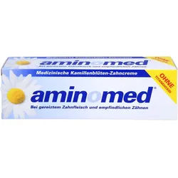 AMINOMED Kamillenblüten Zahncreme ohne Titandioxid 75 ml