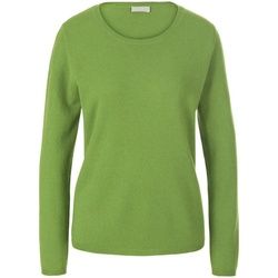 Le pull encolure ronde include vert