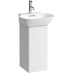 LAUFEN INO Waschtischunterschrank, zu Waschtisch 815301, Scharnier links, 280x300x605mm, H4253010301711, Farbe: Nussbaum Natur Dekor