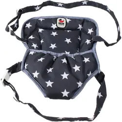 CHIC2000 Puppen Bauchtrage Sternchen blau