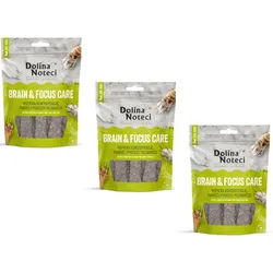 DOLINA NOTECI Smart Chews Brain & Focus Care Hundeleckerli 3x100g