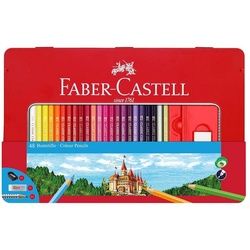 Faber-Castell Buntstift 48 Buntstifte CLASSIC farbsortiert bunt
