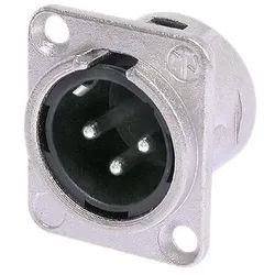 Neutrik NC3MD-L-1 XLR Einbaustecker male