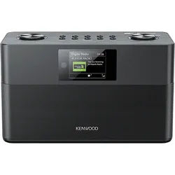 KENWOOD CR-ST80DAB-B Stereo Kompaktradio, DAB+ und UKW-RDS Empfänger, DAB+, FM, Bluetooth, Schwarz
