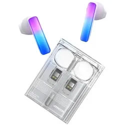 JR-TC1 IceLens Series wireless headphones with LED lights - white