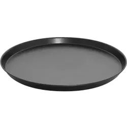 SCHNEIDER Pizzablech aus Blaublech, rund, rundes Backblech aus Blaublech, Durchmesser: 360 mm, Höhe: 25 mm