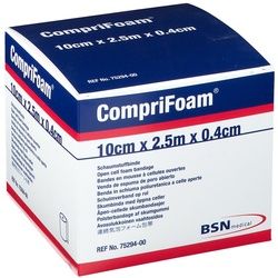 CompriFoam® Schaumstoffbinde 10 cm x 2,5 m x 0,4 cm