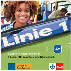 Hörspiel-CD Linie 1 - 4 Audio-CDs zum Kurs- und Übungsbuch A2