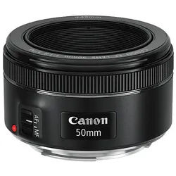 CANON EF - 50 mm f/1.8 EF, STM (Objektiv für Canon EF-Mount, Schwarz)