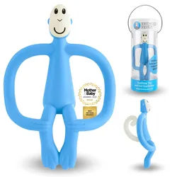 Matchstick Monkey Beißring Affe Original 1 St blau