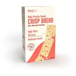 nupo High Protein Snack Crisp Bread Riegel 7x25 g