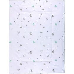 Patinio Schmusedecke , Grün , Textil , Wolken , 75x100 cm , Textiles Vertrauen - Oeko-Tex® , atmungsaktiv , Schlafen, Kuscheln & Schlafen, Schmusedecken