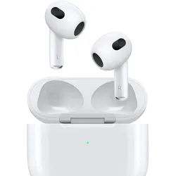 Apple AirPods [3. Generation] weiß inkl. kabellosem MagSafe Ladecase (Neu differenzbesteuert)
