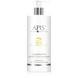 Apis Pina Colada Body, Tropical Creme mit gefriergetrockneten Ananas, Anti-Cellulite 500 ml