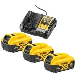 DCB1104P3-QW 18V XR 5Ah Triple Battery Starter Kit