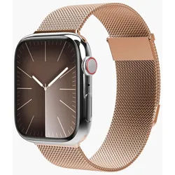 Milanese Loop 2 Armband Apple Watch 44 | 45 | 46 | 49 mm (Roségold) (Versandkostenfrei)