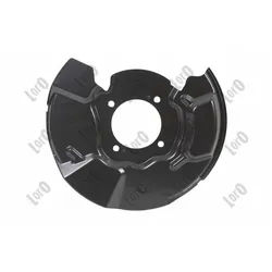 ABAKUS Ankerblech schwarz vorne links für Toyota Land Cruiser Prado 131 07 175
