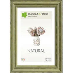 Bilderrahmen , Grün , Holz , rechteckig , 72.6x52.6 cm , Bilder & Rahmen, Bilderrahmen, Bilderrahmen & Fotorahmen