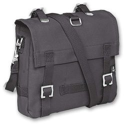 Brandit Canvas S Tasche, schwarz-grau