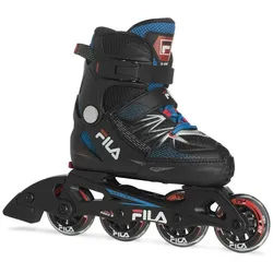 FILA Inline Skates X-One - verstellbar - schwarz/blau Kinder