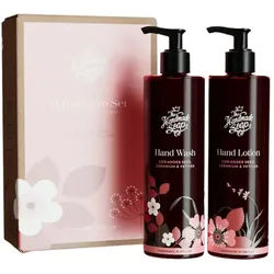 Handmade Soap Company Geschenkset Handseife & Handlotion Koriandersamen Set 500 ml Unisex