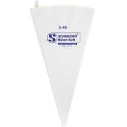 SCHNEIDER NYLON Soft Spritzbeutel, Mehrmals verwendbare Spritztüte aus synthetischem Gewebe mit Spezialbeschichtung, Größe: 3 – 40 cm