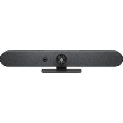 Logitech ConferenceCam RALLY Bar Mini, 4K Ultra HD, grafit 3840x2160, 3x USB 2.0-A, 1x USB 3.0-C, Bluetooth, HDMI, Netzwerk, Fernbedienung