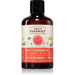 Green Pharmacy Ylang-ylang & Sicilian Orange Bath Oil erfrischendes Duschöl 250 ml