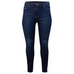 Vero Moda Curve High-waist-Jeans Phia (1-tlg) Plain/ohne Details, Weiteres Detail blau 50