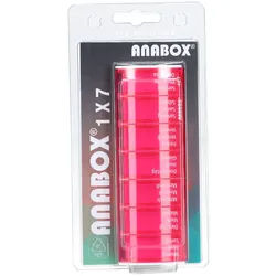 Anabox Medidispenser 1x7 pink D/F/I im Blister