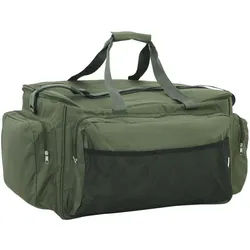 vidaXL Angelkoffer Angeltasche Wasserdicht Dunkelgrün Oxford-Gewebe grün