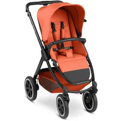 ABC Design Kinderwagen , Orange , Textil , 61x113x91 cm , EN 1888, UV 50+, Reach , Feststellbremse, Fußstütze abklappbar, Federung, kugelgelagerte Räder, Verdeckung abnehmbar, 5-Punkte-Gurt, für Babyschale geeignet, Griff in Lederoptik, Transportsicherung, Sitz umsetzbar, Einhand-Faltmechanismus, abnehmbarer Schutzbügel, Teleskopgriff , Baby on Tour, Kinderwagen, Kombikinderwagen