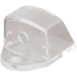 Endkappe f. LED Aluminiumprofil Typ A1 Profil Aufbau transparent LED Strip LEDPROFIL-ZAŚ A1 OTW
