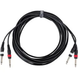 Pronomic J4J-6 Audiokabel Stereo 6,3 mm Klinke 6 m