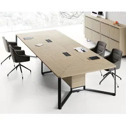 Büro Besprechungstisch rechteckig modern La4