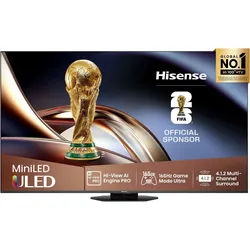 Hisense 65U8Q QLED-Fernseher (164 cm/65 Zoll, 4K Ultra HD, Smart TV) schwarz