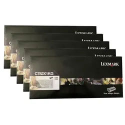 Lexmark C782 Toner Black Extra High Yield 5 Pack