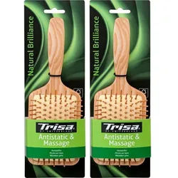 Trisa Natural Brillance Brosse pics en bois