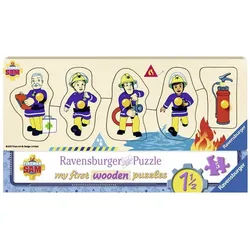 Ravensburger Puzzle Holzpuzzle Feuerwehrmann Sam und seine Freunde, Puzzleteile