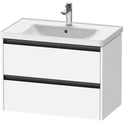 Duravit Ketho.2 Waschtischunterbau wandhängend Weiß Matt 784x455x549 mm - K25283018180000 K25283018180000